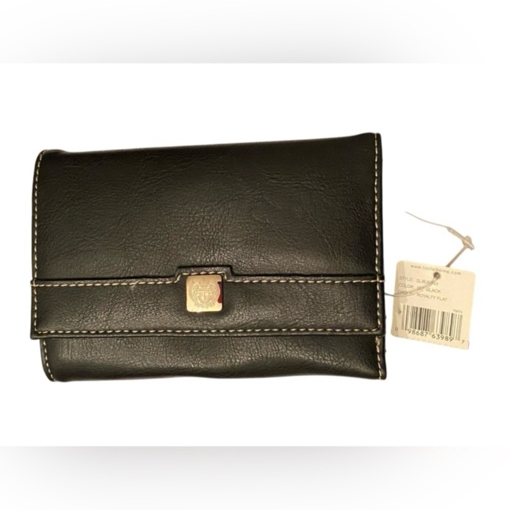 Liz Claiborne Black Wallet. NWT